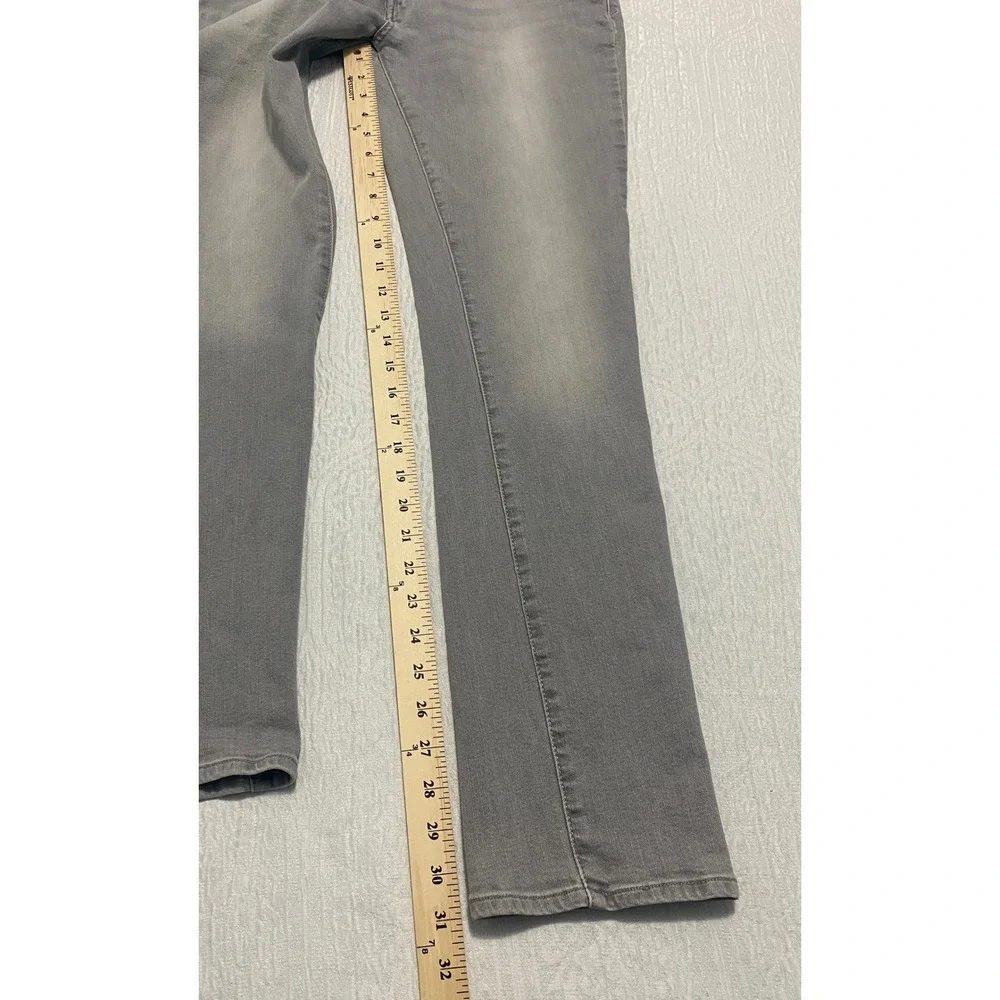 Levi's Mid Rise Skinny Women's Jeans Size 32 Gray Denim‎ Comfort Stretch